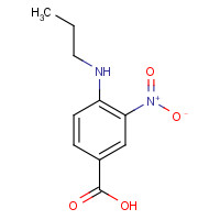 68740-31-8 3-Nitro-4-(propylamino)benzoic acid chemical structure