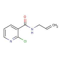 545372-93-8 N-Allyl-2-chloronicotinamide chemical structure