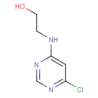 22177-94-2 2-[(6-Chloro-4-pyrimidinyl)amino]-1-ethanol chemical structure