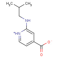 1019388-25-0 2-(Isobutylamino)isonicotinic acid chemical structure