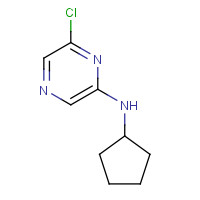642459-02-7 6-Chloro-N-cyclopentyl-2-pyrazinamine chemical structure