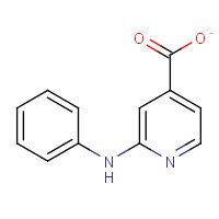 1019461-36-9 2-Anilinoisonicotinic acid chemical structure