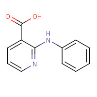 16344-24-4 2-Anilinonicotinic acid chemical structure