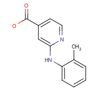 1019324-25-4 2-(2-Toluidino)isonicotinic acid chemical structure