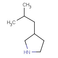 959238-03-0 3-Isobutylpyrrolidine chemical structure