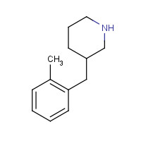 955314-92-8 3-(2-Methylbenzyl)piperidine chemical structure