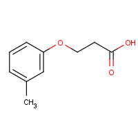 25173-36-8 3-(3-Methylphenoxy)propanoic acid chemical structure