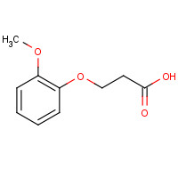 20370-80-3 3-(2-Methoxyphenoxy)propanoic acid chemical structure