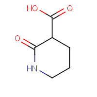 41888-21-5 2-Oxo-3-piperidinecarboxylic acid chemical structure