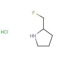 787564-55-0 2-(Fluoromethyl)pyrrolidine hydrochloride chemical structure