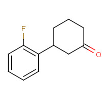 141632-21-5 3-(2-Fluorophenyl)cyclohexanone chemical structure