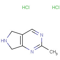 787541-88-2 2-Methyl-6,7-dihydro-5H-pyrrolo[3,4-d]pyrimidine dihydrochloride chemical structure