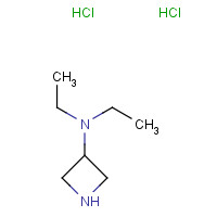 55438-75-0 N,N-Diethyl-3-azetidinamine dihydrochloride chemical structure