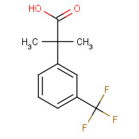 254895-42-6 2-Methyl-2-[3-(trifluoromethyl)phenyl]-propanoic acid chemical structure
