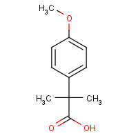 2955-46-6 2-(4-Methoxyphenyl)-2-methylpropanoic acid chemical structure