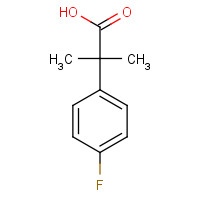 93748-19-7 2-(4-Fluorophenyl)-2-methylpropanoic acid chemical structure