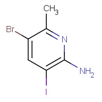 958357-86-3 6-Amino-3-bromo-5-iodo-2-methylpyridine chemical structure