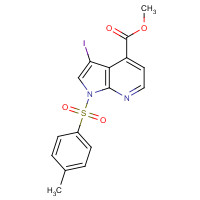 1198097-28-7 Methyl 3-iodo-1-tosyl-1H-pyrrolo[2,3-b]pyridine-4-carboxylate chemical structure