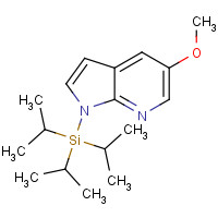 1198097-37-8 5-Methoxy-1-(triisopropylsilyl)-1H-pyrrolo[2,3-b]pyridine chemical structure