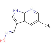 1198098-52-0 (E)-5-Methyl-1H-pyrrolo[2,3-b]pyridine-3-carbaldehyde oxime chemical structure