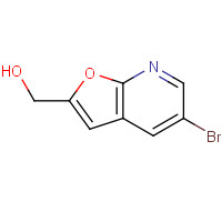 1188990-02-4 (5-Bromofuro[2,3-b]pyridin-2-yl)methanol chemical structure