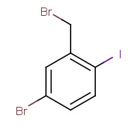 495414-06-7 4-Bromo-2-(bromomethyl)-1-iodobenzene chemical structure