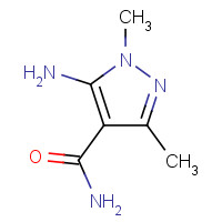 101080-17-5 5-Amino-1,3-dimethyl-1H-pyrazole-4-carboxamide chemical structure