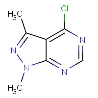 87412-89-3 4-Chloro-1,3-dimethyl-1H-pyrazolo[3,4-d]pyrimidine chemical structure