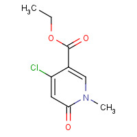 82179-58-6 Ethyl 4-chloro-1-methyl-6-oxo-1,6-dihydro-3-pyridinecarboxylate chemical structure