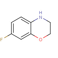 56346-41-9 7-Fluoro-3,4-dihydro-2H-1,4-benzoxazine chemical structure