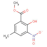 67191-44-0 Methyl 2-hydroxy-5-methyl-3-nitrobenzenecarboxylate chemical structure