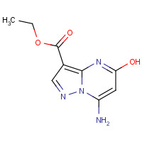 90674-09-2 Ethyl 7-amino-5-hydroxypyrazolo[1,5-a]pyrimidine-3-carboxylate chemical structure