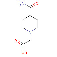 40479-21-8 (4-Carbamoyl-piperidin-1-yl)-acetic acid chemical structure