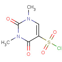 124788-36-9 1,3-Dimethyl-2,4-dioxo-1,2,3,4-tetrahydro-pyrimidine-5-sulfonyl chloride chemical structure
