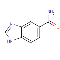 116568-17-3 1H-Benzoimidazole-5-carboxylic acid amide chemical structure