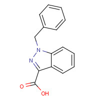 41354-03-4 1-Benzyl-1H-indazole-3-carboxylic acid chemical structure