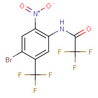 156425-51-3 N-[4-Bromo-2-nitro-5-(trifluoromethyl)phenyl]-2,2,2-trifluoroacetamide chemical structure