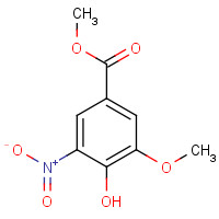 42590-00-1 Methyl 4-hydroxy-3-methoxy-5-nitrobenzenecarboxylate chemical structure