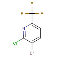 1159512-34-1 3-Bromo-2-chloro-6-(trifluoromethyl)pyridine chemical structure