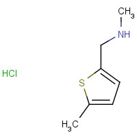 912569-78-9 N-Methyl-1-(5-methyl-2-thienyl)methanamine hydrochloride chemical structure