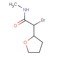 90271-69-5 2-Bromo-N-(tetrahydro-2-furanylmethyl)acetamide chemical structure