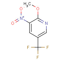 1214343-07-3 2-Methoxy-3-nitro-5-(trifluoromethyl)pyridine chemical structure