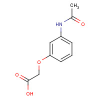 6339-04-4 3-Acetamidophenoxyacetic acid chemical structure