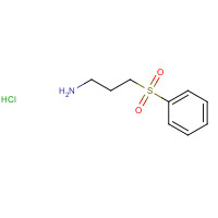 98510-51-1 3-Benzenesulfonylpropylamine hydrochloride chemical structure