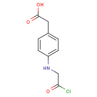 90798-99-5 {4-[(Chloroacetyl)amino]phenyl}acetic acid chemical structure
