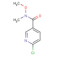 149281-42-5 6-Chloro-N-methoxy-N-methylnicotinamide chemical structure