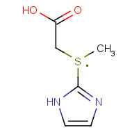 71370-42-8 2-(1-Methyl-1H-imidazol-2-ylthio)acetic acid chemical structure