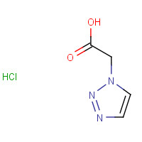4314-22-1 1H-1,2,3 Triazole-1- acetic acid hydrochloride chemical structure