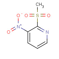 56825-29-7 2-(Methylsulfonyl)-3-nitropyridine chemical structure