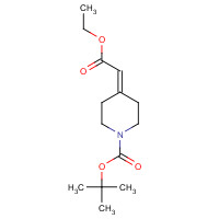 135716-08-4 tert-Butyl 4-(2-ethoxy-2-oxoethylidene)tetrahydro-1(2H)-pyridinecarboxylate chemical structure